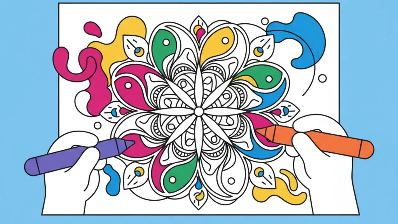 Dicas de arteterapia com desenhos complexos para colorir e relaxar adultos