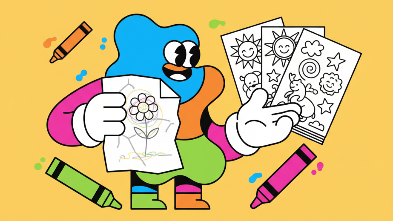 Dicas de colorir: aprenda com cada desenho no papel