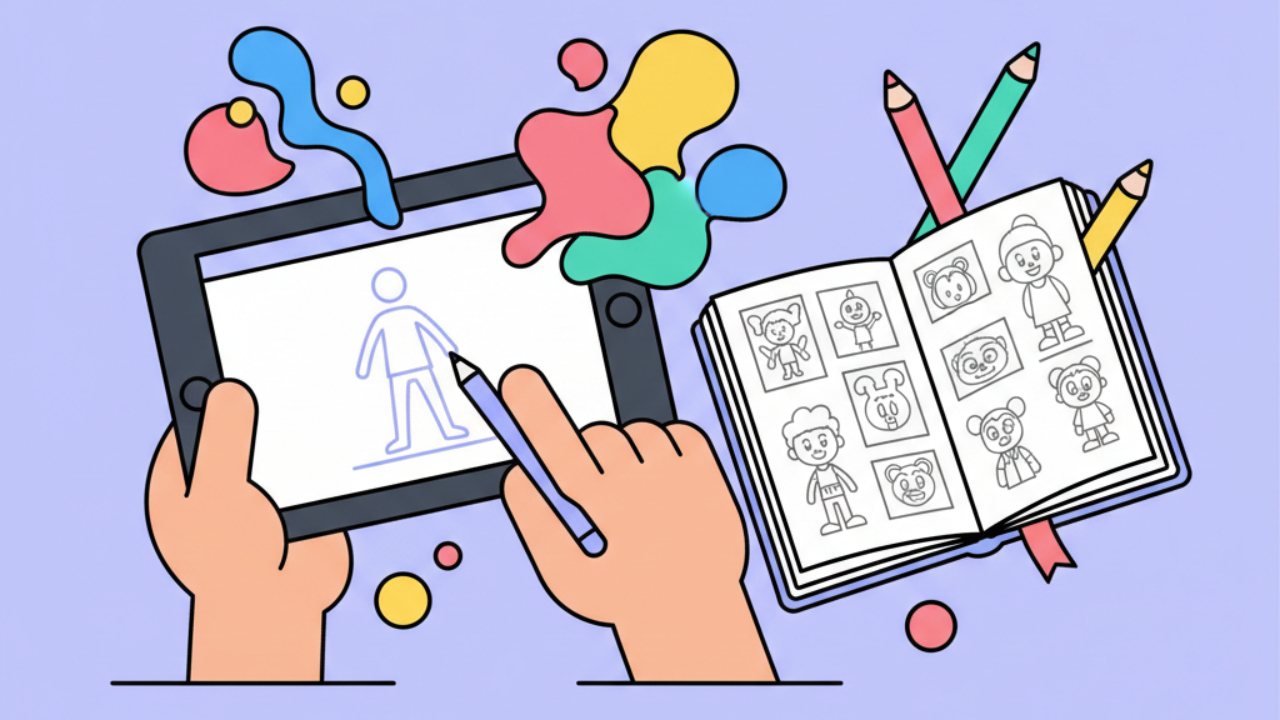 Como Copiar Desenhos de Artistas: Dicas e Páginas para Colorir