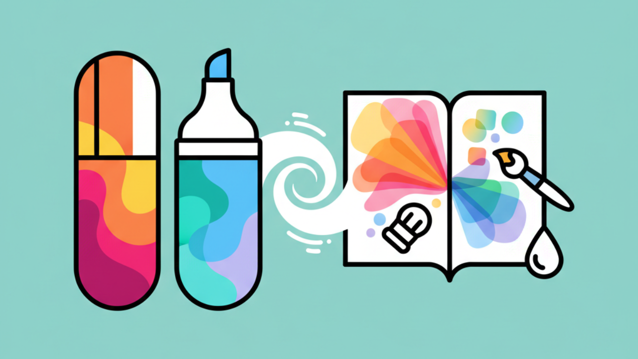Como Escolher Canetinhas a Base de Álcool e Água para Colorir