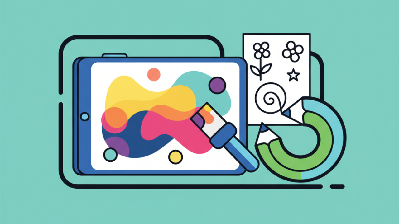 Guia de Colorir Online: Diversão Digital no Desenhando e Colorindo
