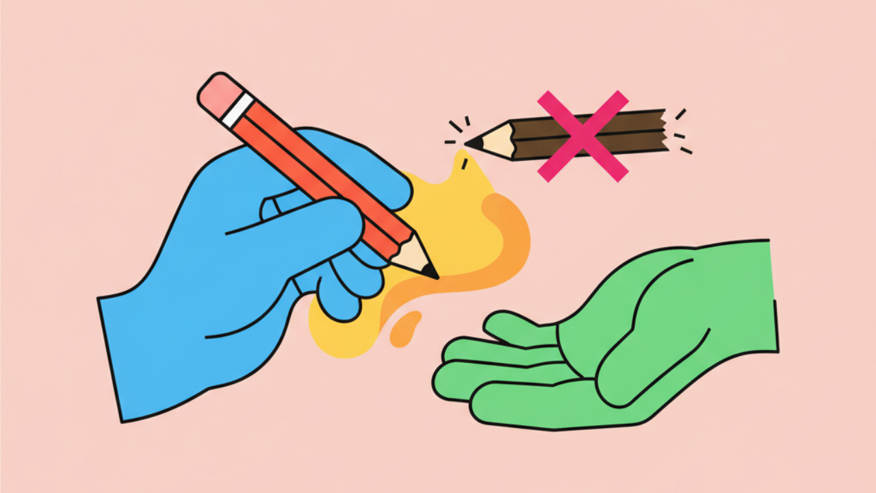 Dicas de Colorir: Por Que Evitar Apertar Demais o Lápis