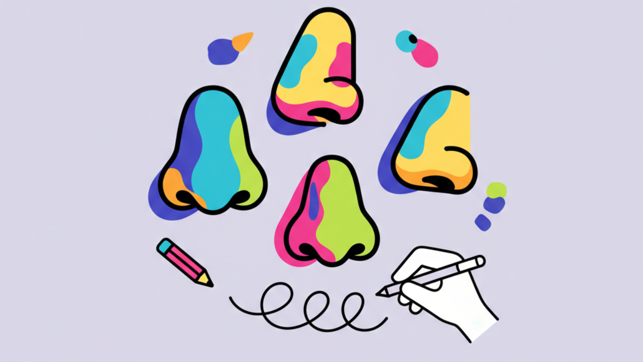 Como Colorir Narizes: Guia de Line Art e Sombreamento
