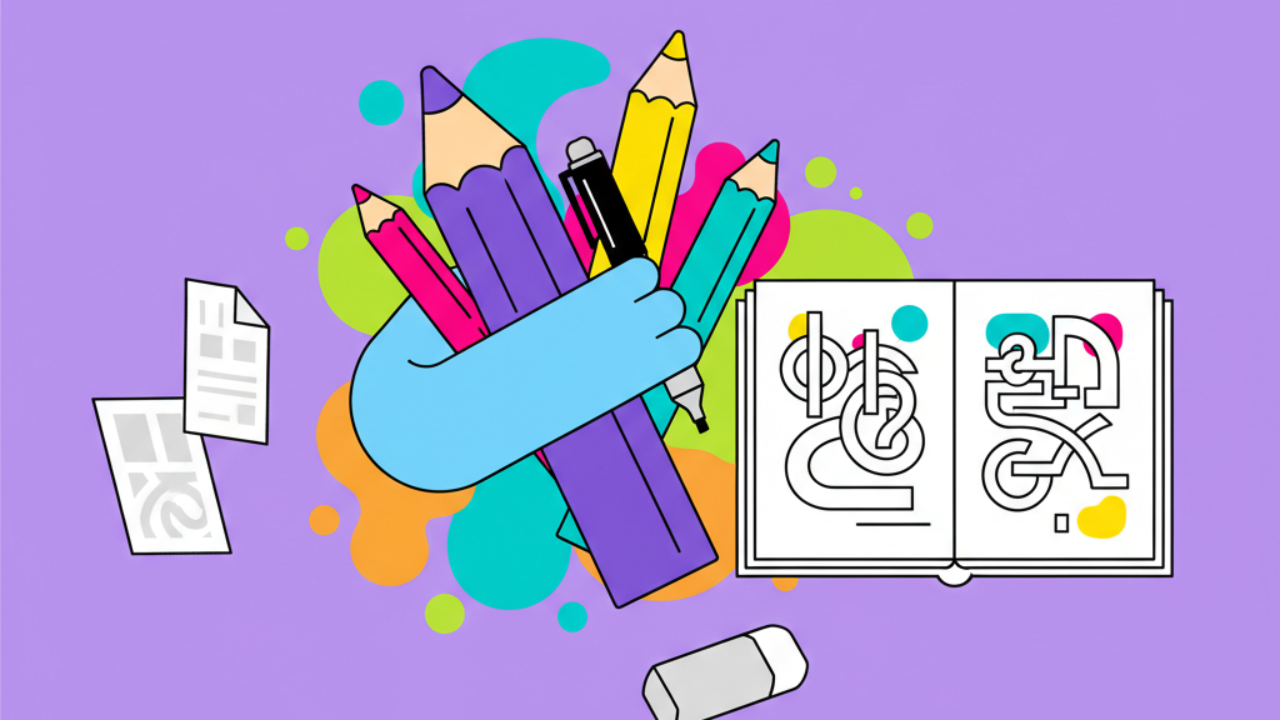 Como Escolher Lápis de Cor para Line Art e Desenhos