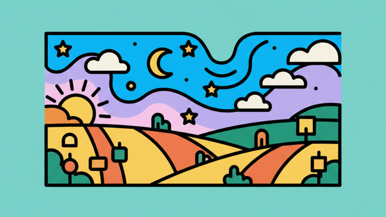 Como Colorir o Chão e o Céu com IA no Mês de Agosto