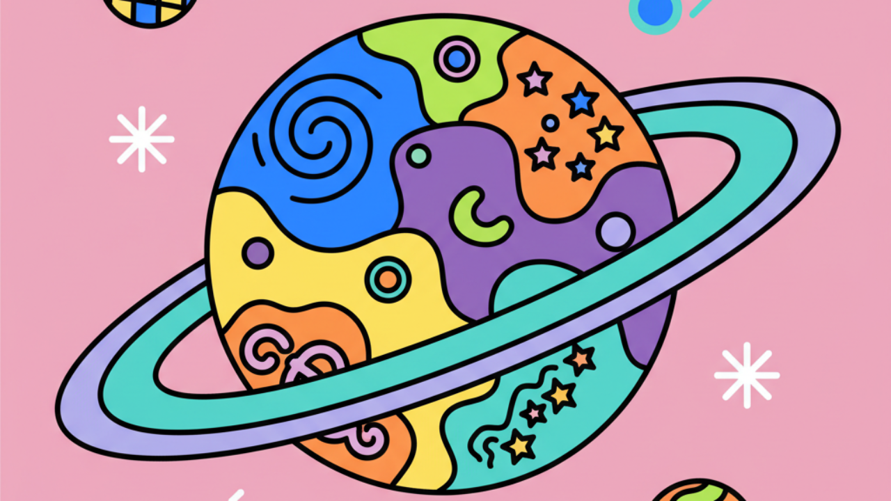 Como Colorir Planetas Imaginários: Guia Criativo e Line Art