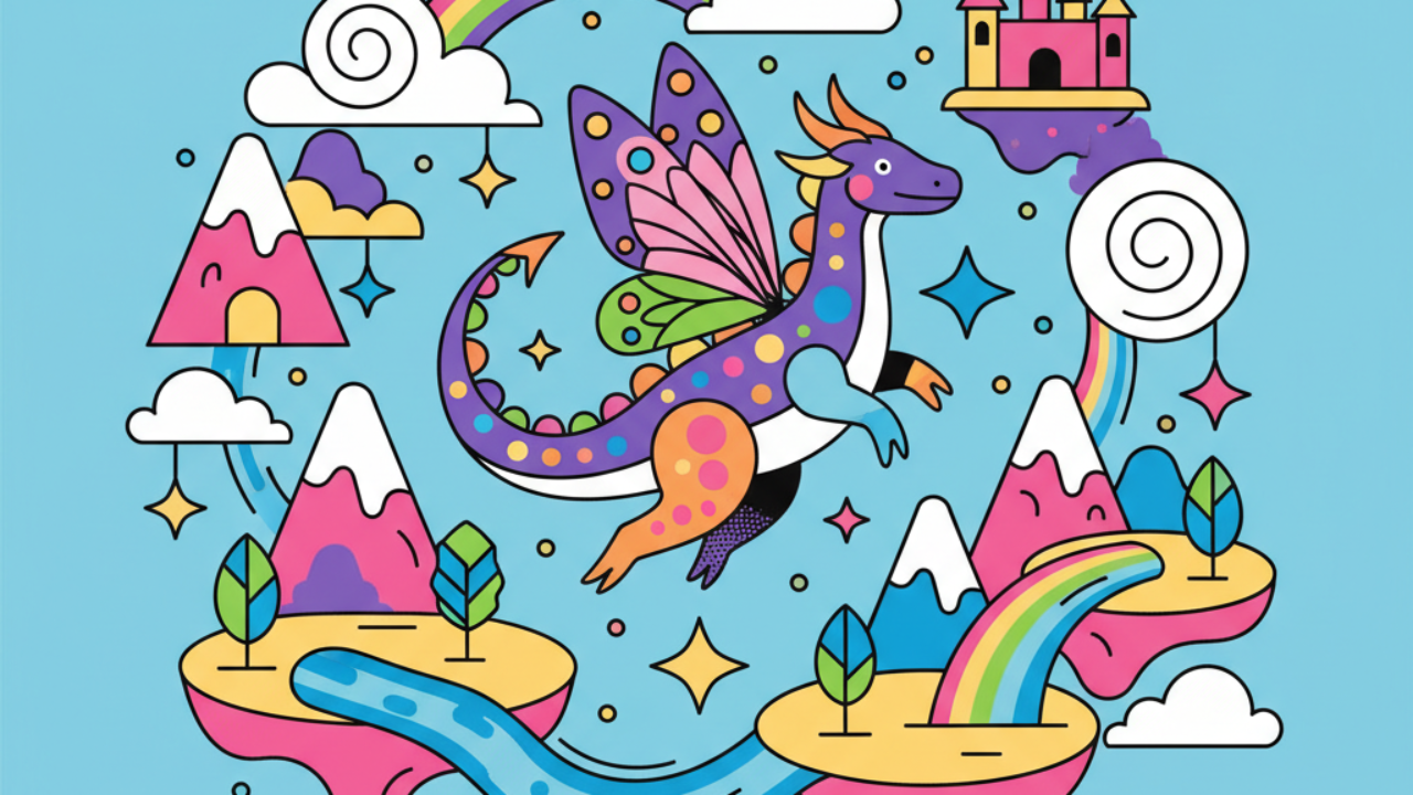 Como Colorir Criaturas de Fantasia e Reinos Encantados