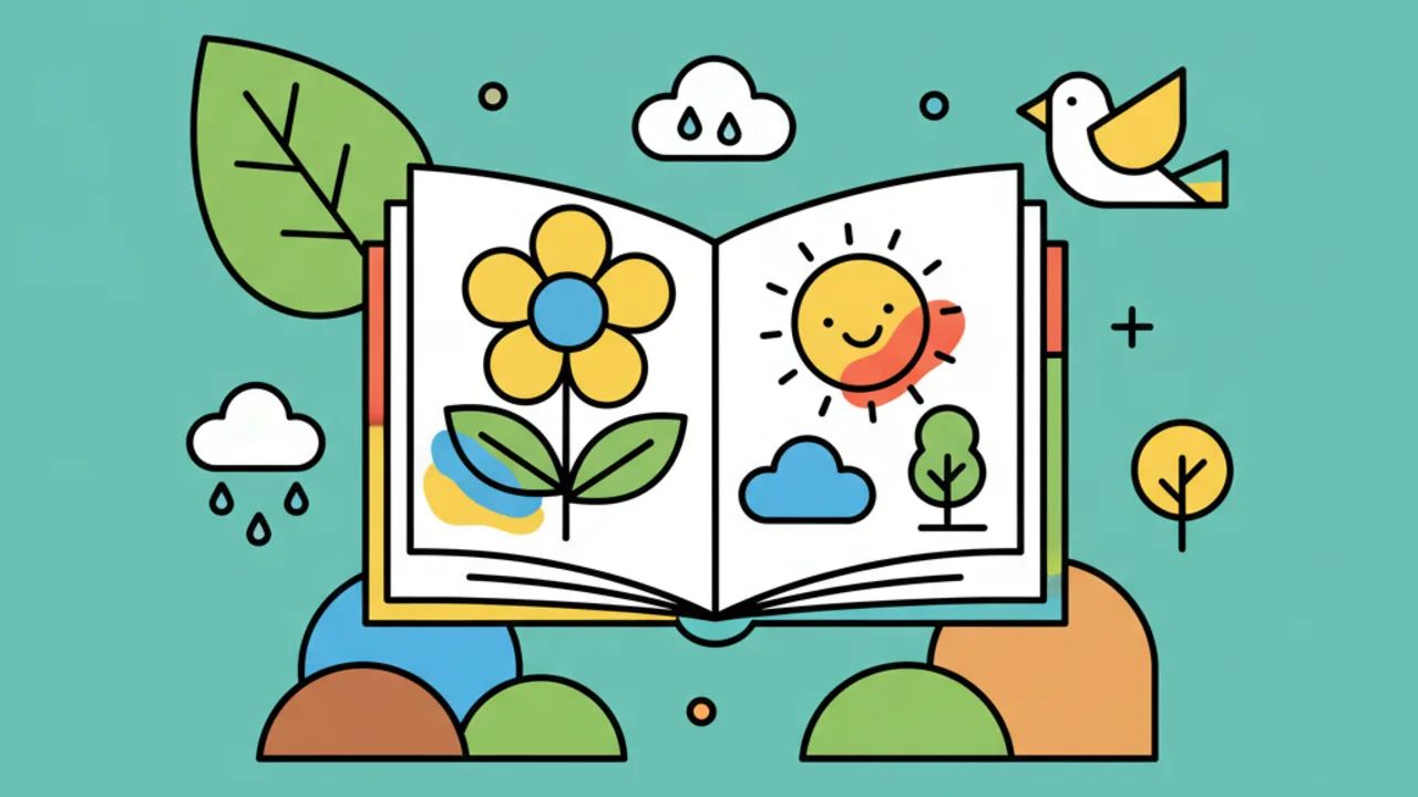 Atividades de colorir para alunos da educação infantil sobre a natureza
