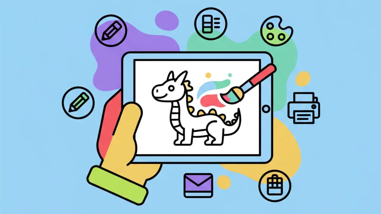 Como criar desenhos para colorir personalizados usando inteligência artificial
