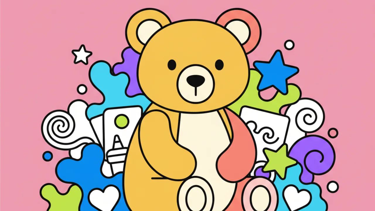 Ursinho Bobbie: 50 Desenhos Grátis para Colorir e Pintar