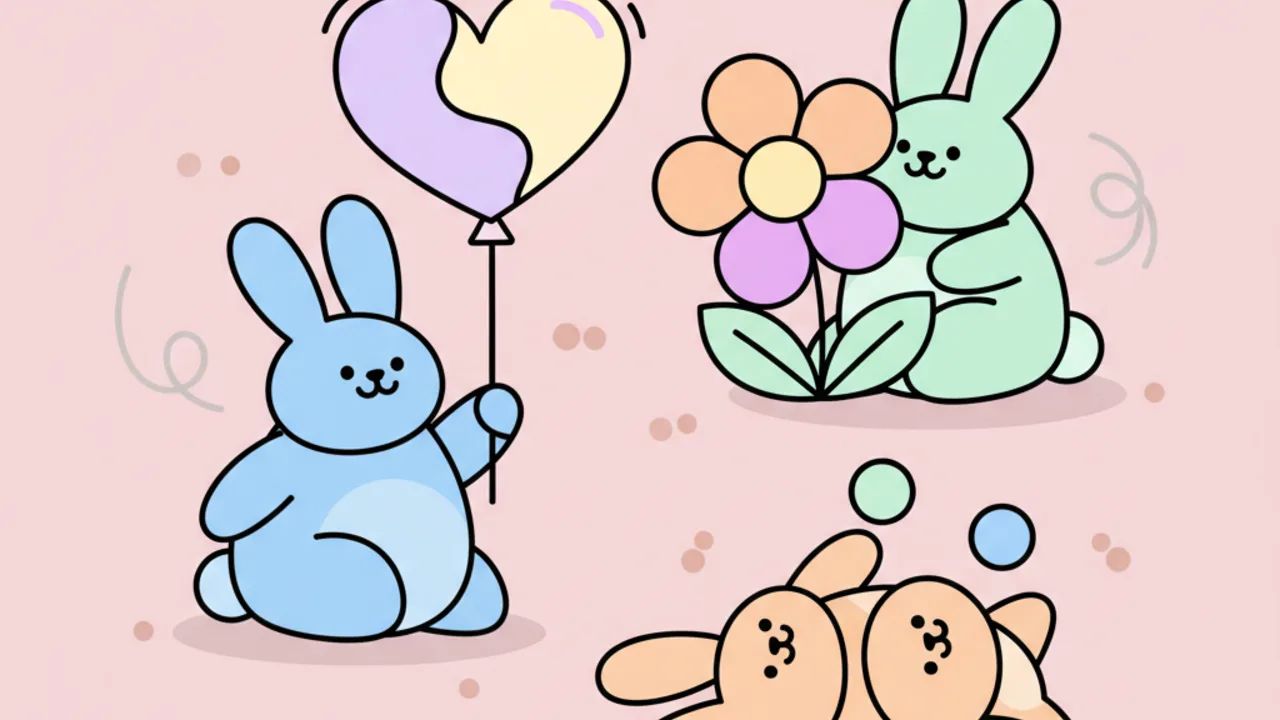 50 Desenhos de Coelhinhos Fofos para Colorir