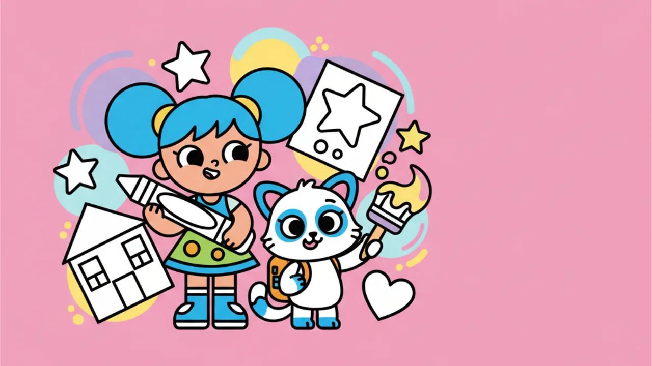 Desenhos da Gabby e Pandy Gato para Pintar e Criar