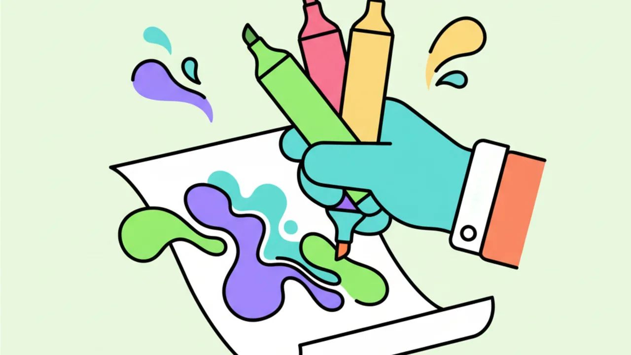 Quais as melhores canetinhas para colorir desenhos sem borrar o verso