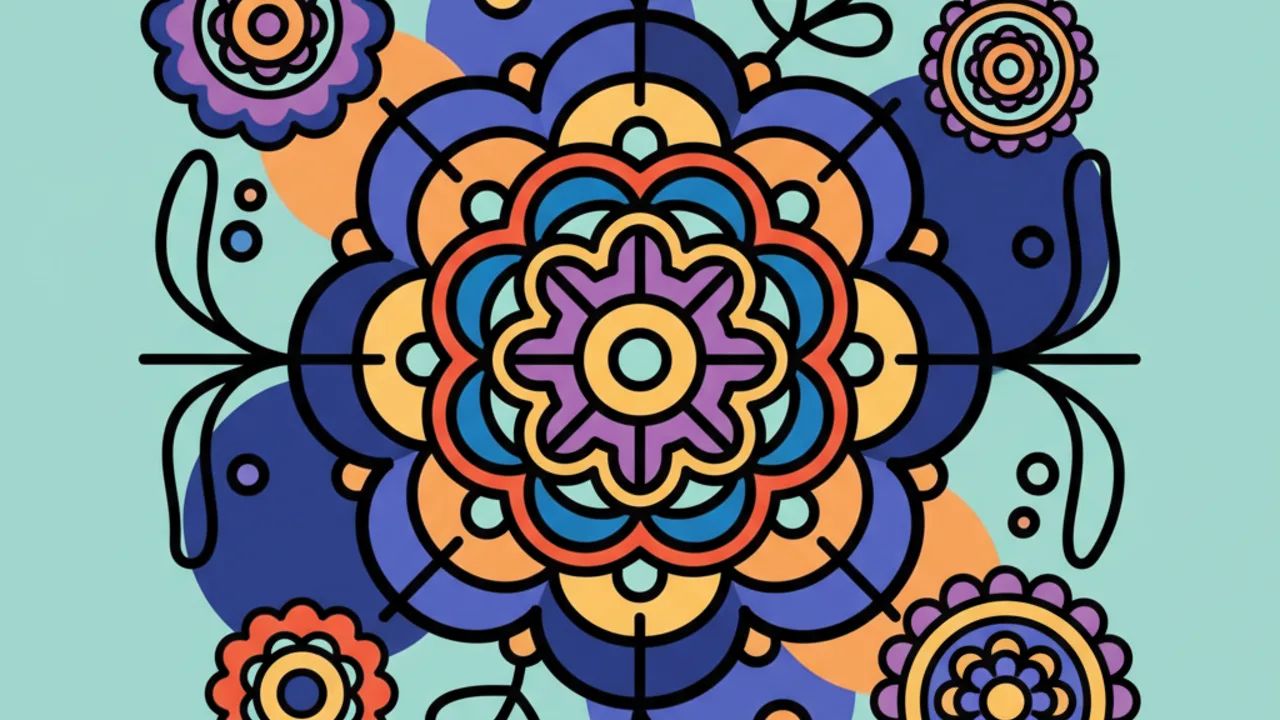 Desenhos de mandalas complexas para colorir e relaxar em casa hoje