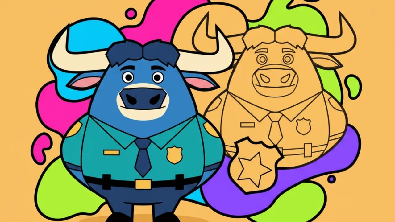 Chefe Bogo: Páginas para Colorir do Búfalo de Zootopia