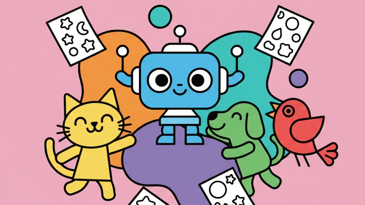 Atividades de Colorir: Diversão com Bobbie e seus Amigos