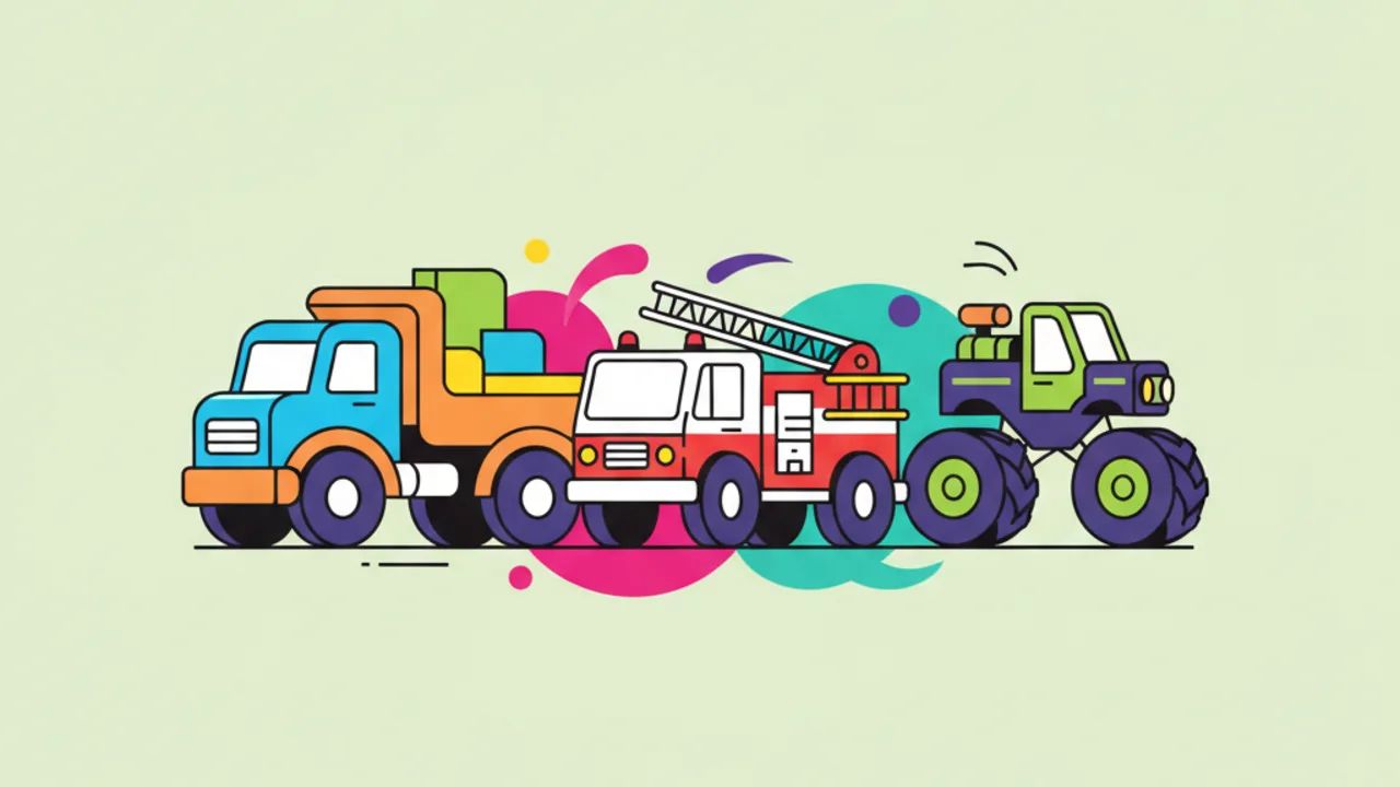 Desenhos de Caminhão para Colorir: Modelos Incríveis e Grátis