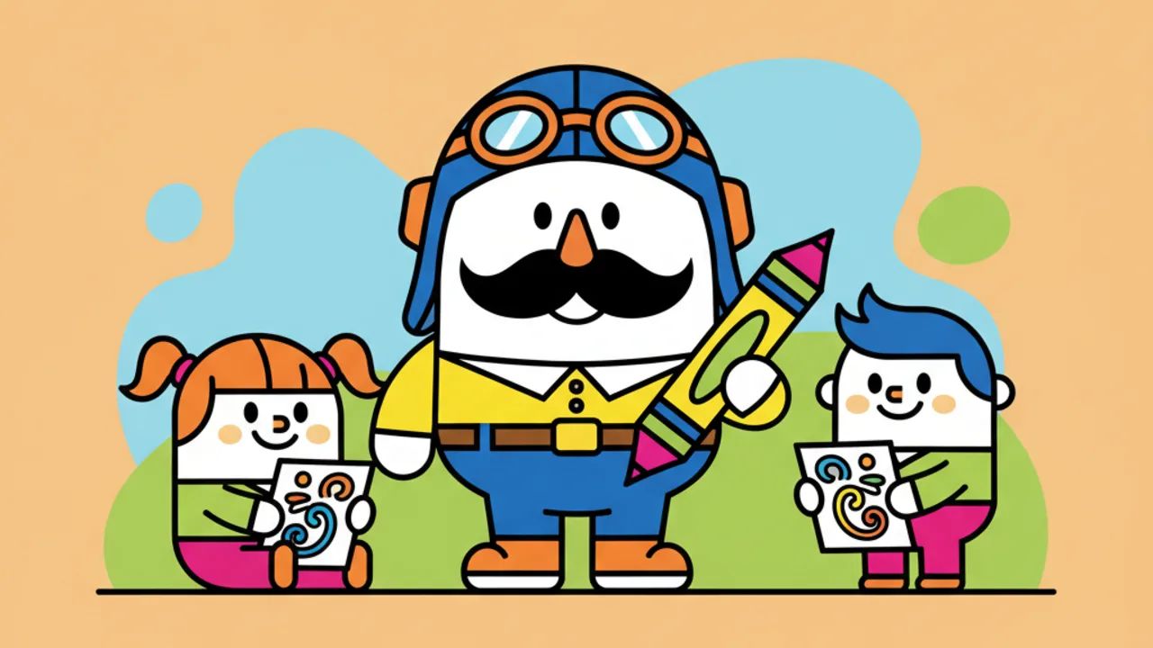 Mundo Bita para Colorir: Line Art dos Personagens Favoritos