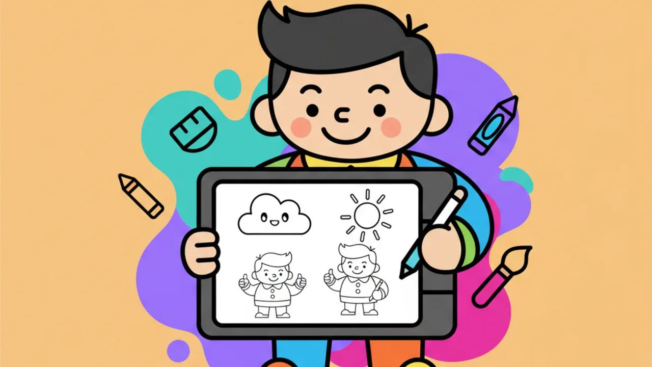 Páginas de Colorir do Dan: Diversão com o Mundo Bita