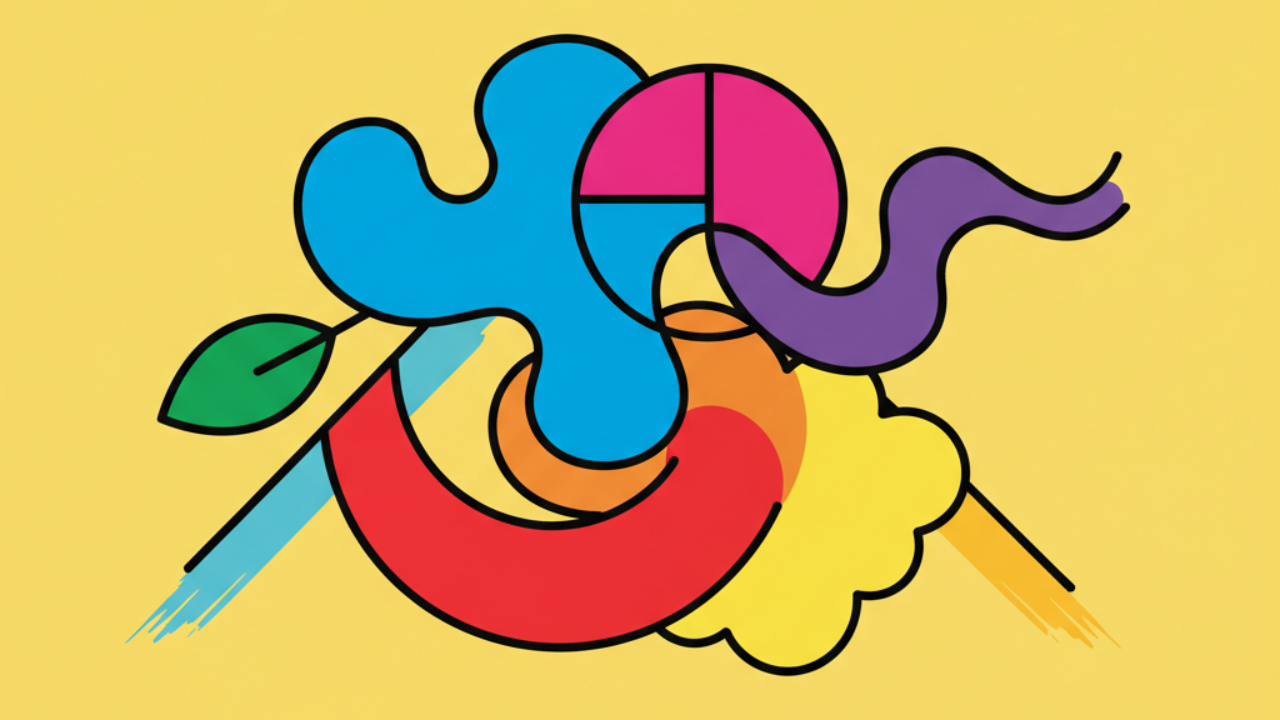 Como combinar cores primárias e secundárias em desenhos para colorir