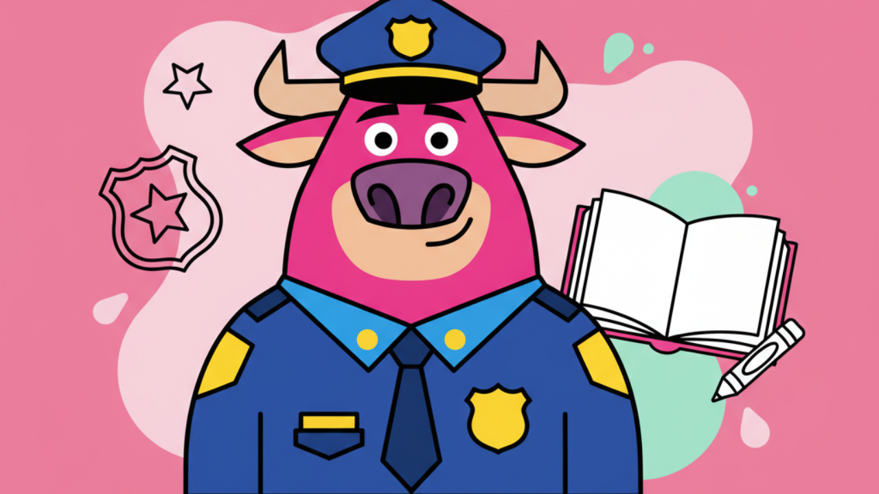 Desenho para Colorir Chefe Bogo: O Capitão da Polícia