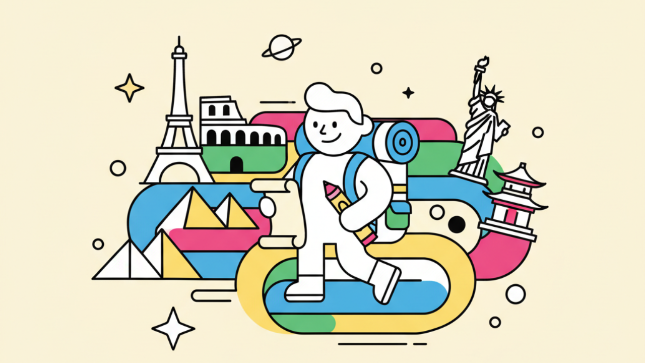 Desenhos para Colorir: Monumentos Famosos do Mundo Inteiro