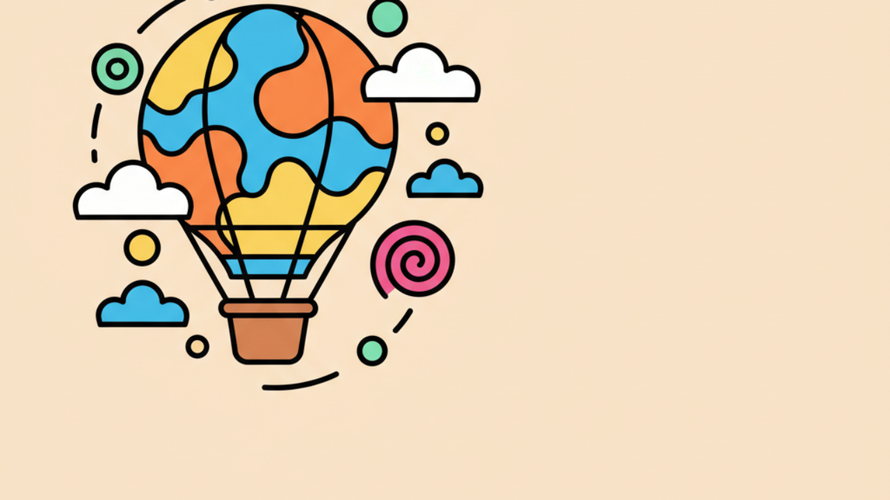 Desenhos de Balão para Colorir: Aventura no Céu Azul