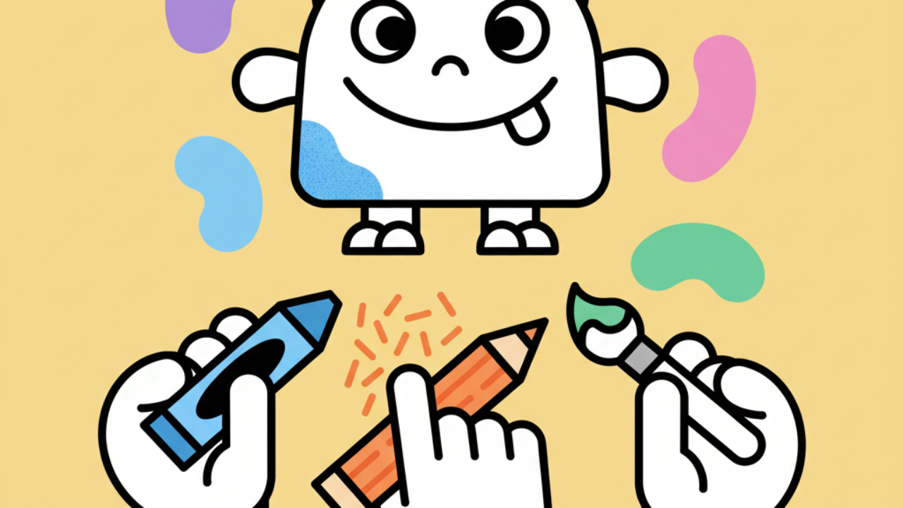 Quais as melhores técnicas de pintura para colorir line art infantil