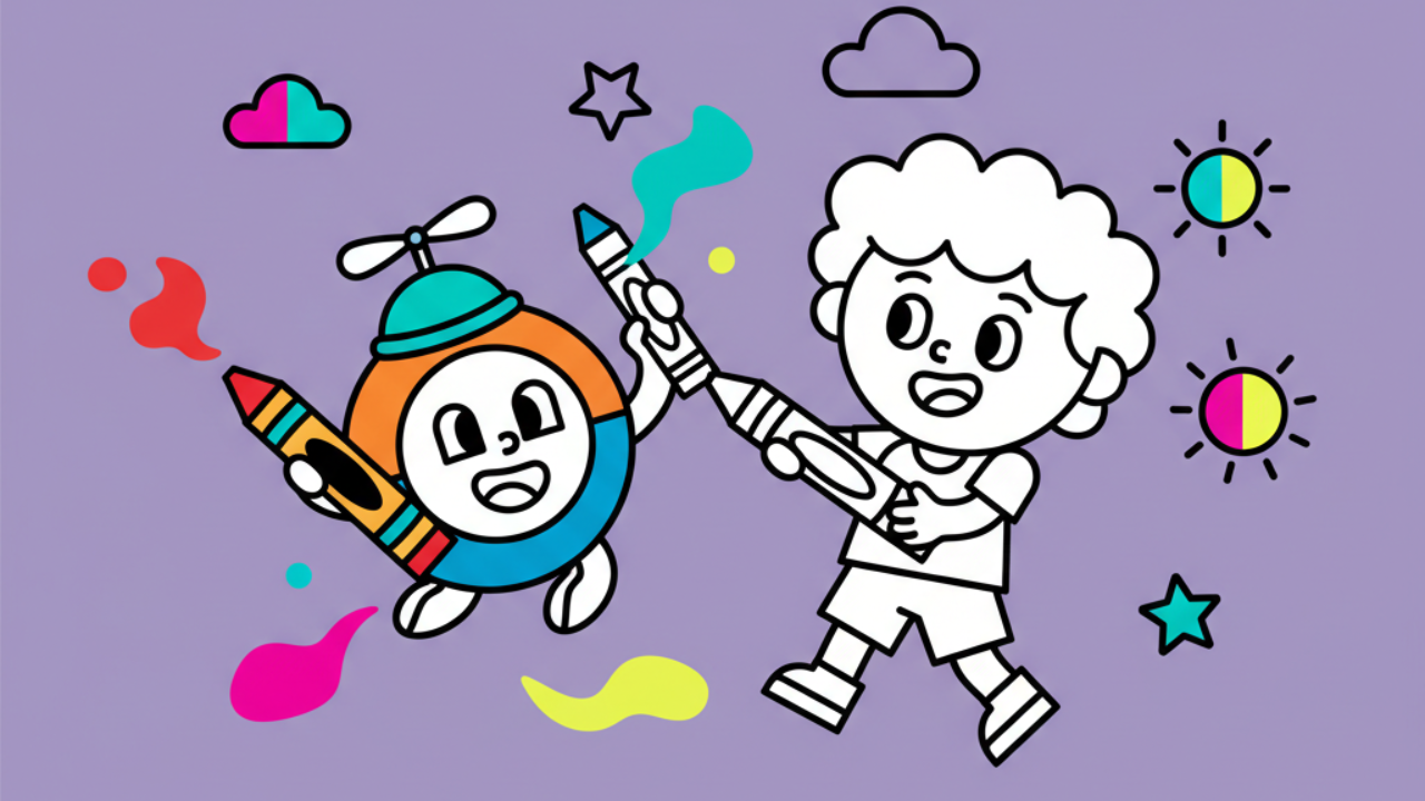 Desenhos do Dan Mundo Bita para Pintar e Criar Atividades