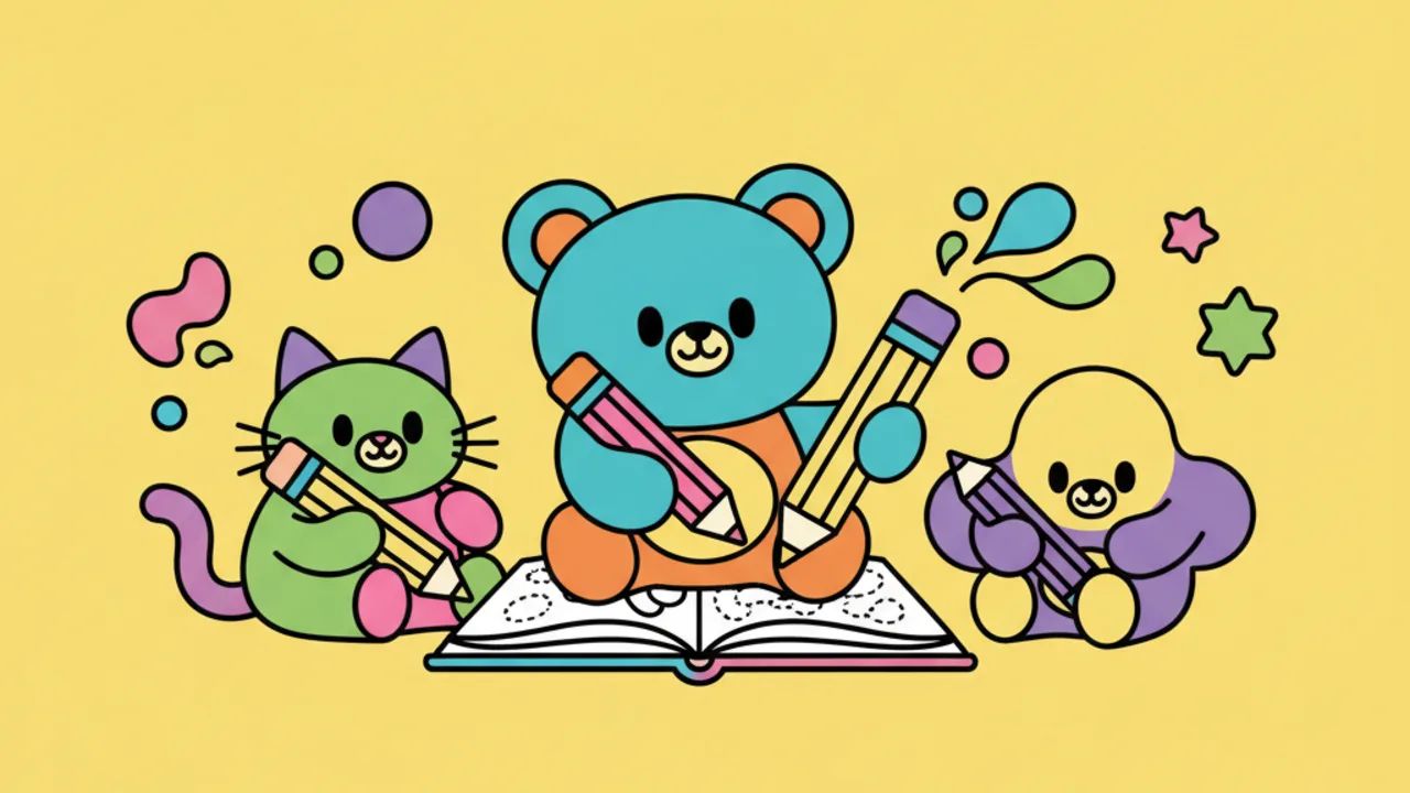 Páginas para Colorir Bobbie e Amigos: Diversão e Criatividade