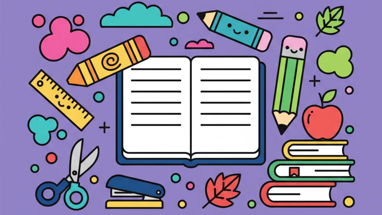 Desenhos Educativos de Escola para Colorir em Outubro