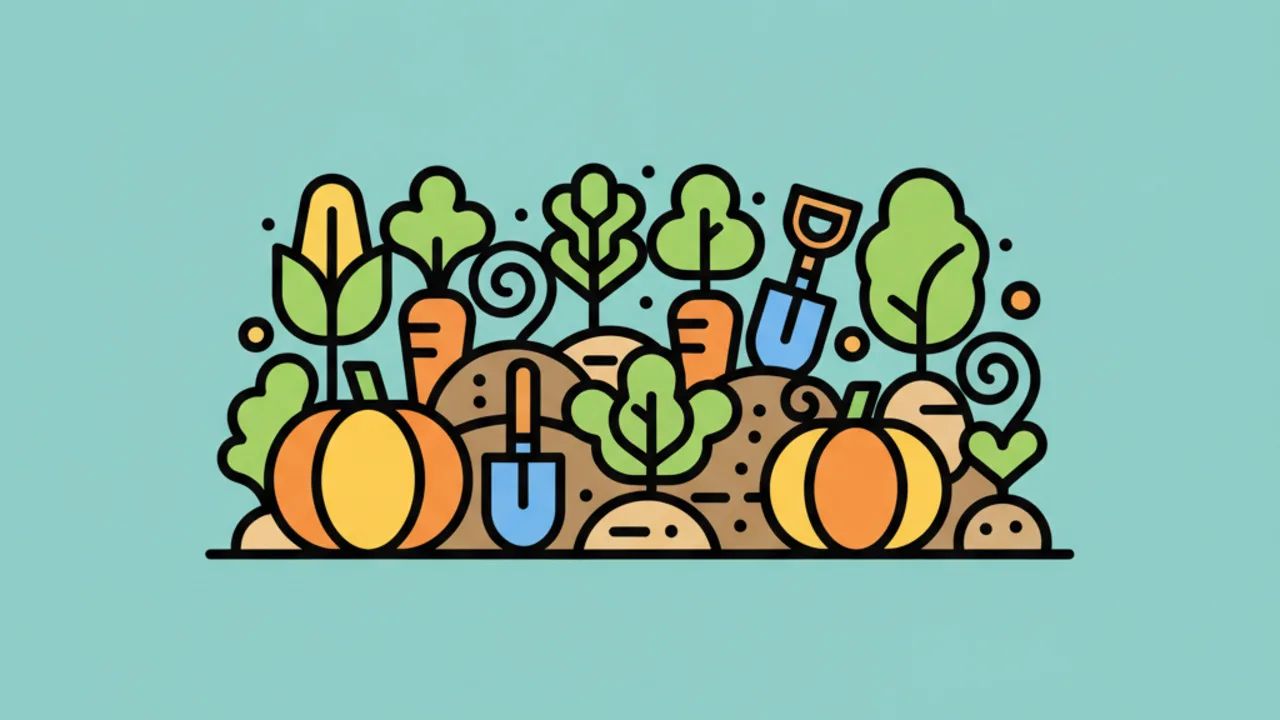 Line Art de Horta: 10 Desenhos para Colorir em Outubro