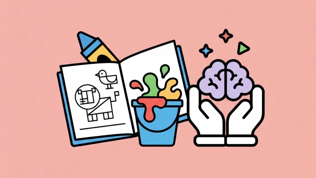 Como usar desenhos para colorir como atividade educativa infantil