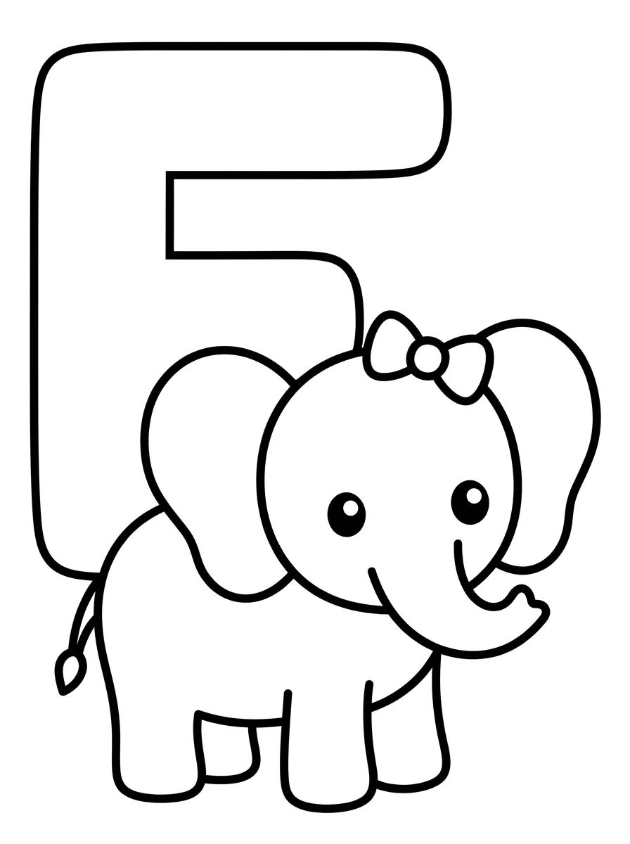 Letra E com Elefante para colorir Desenho de Letra E com Elefante para colorir e imprimir grátis