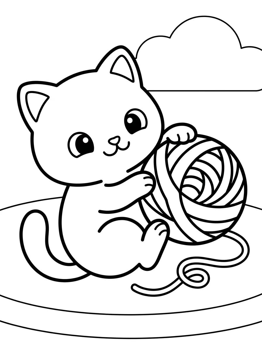 Animais Fofos para Colorir