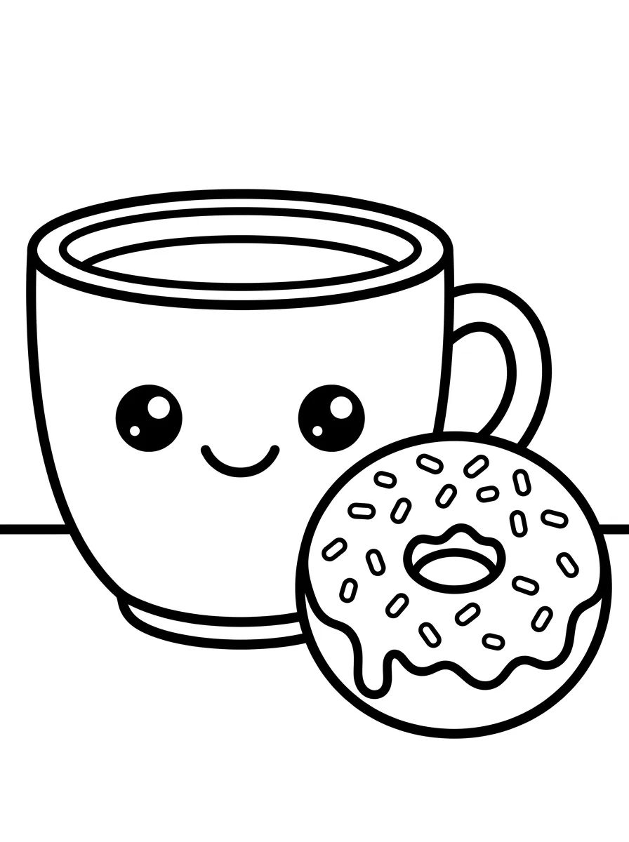 Cafeteria e Doces Kawaii