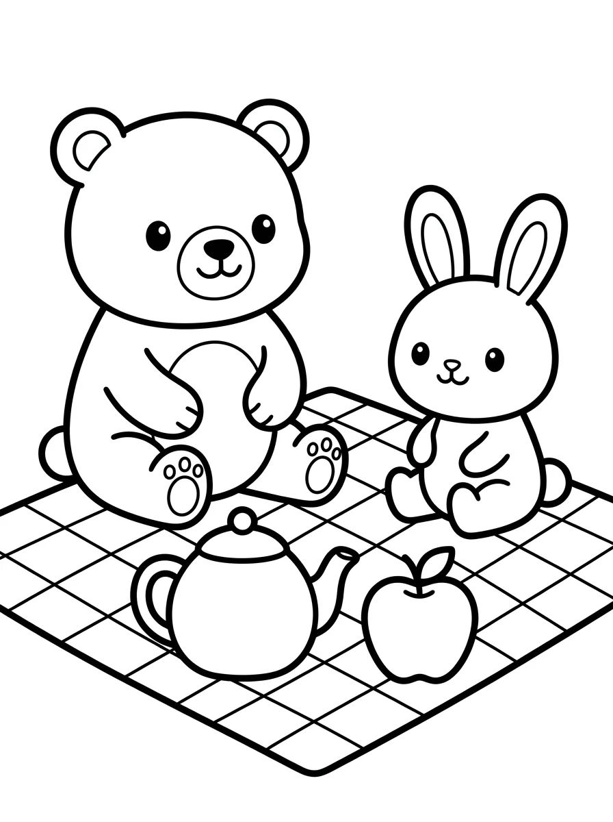 Coleção de desenhos para colorir: Bobbie e Amigos para Colorir