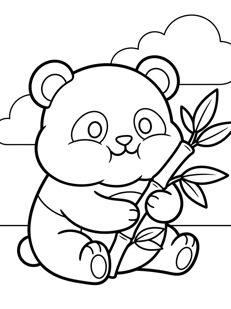 Desenhos de Animais Fofos para Colorir