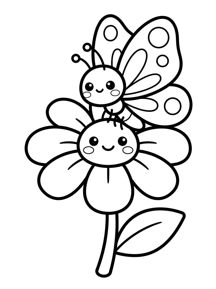 Desenhos de Borboletas para Colorir e Imprimir