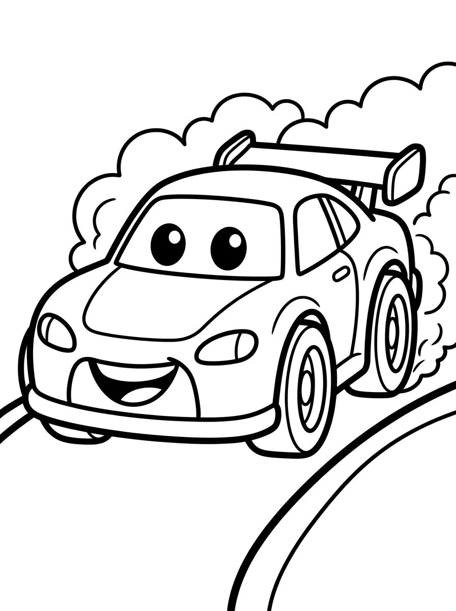Desenhos do Hot Wheels para Colorir