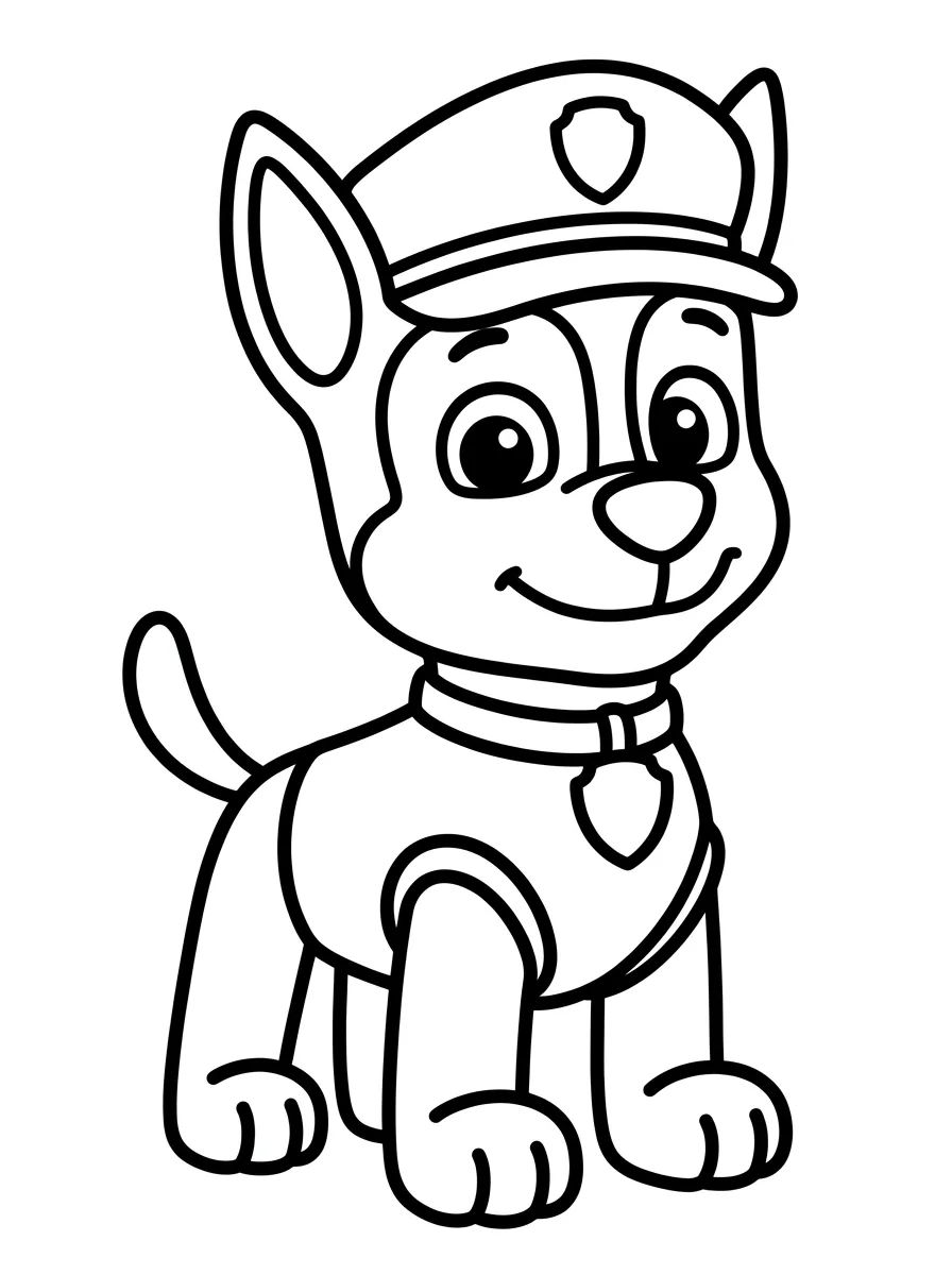 Patrulha Canina para Colorir e Imprimir