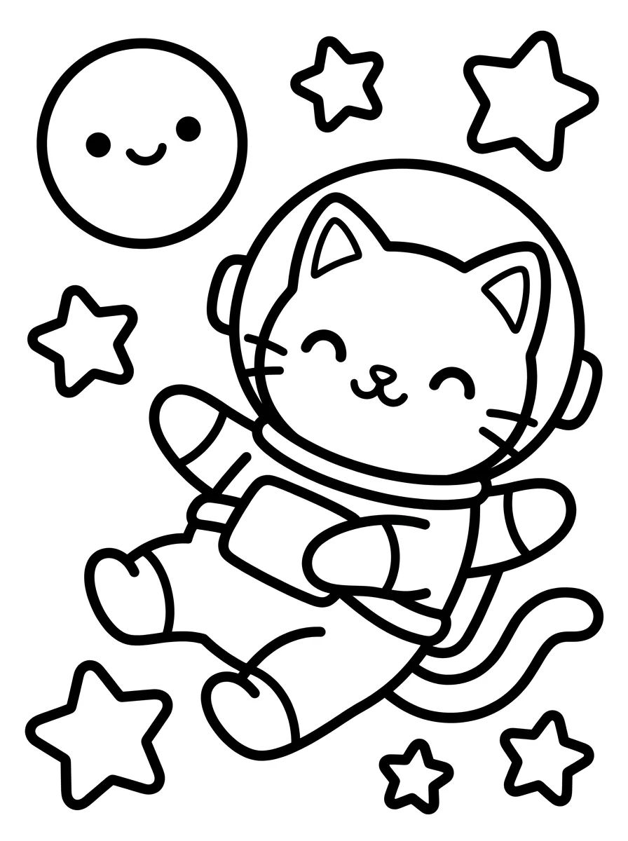 Personagens Fofos para Colorir