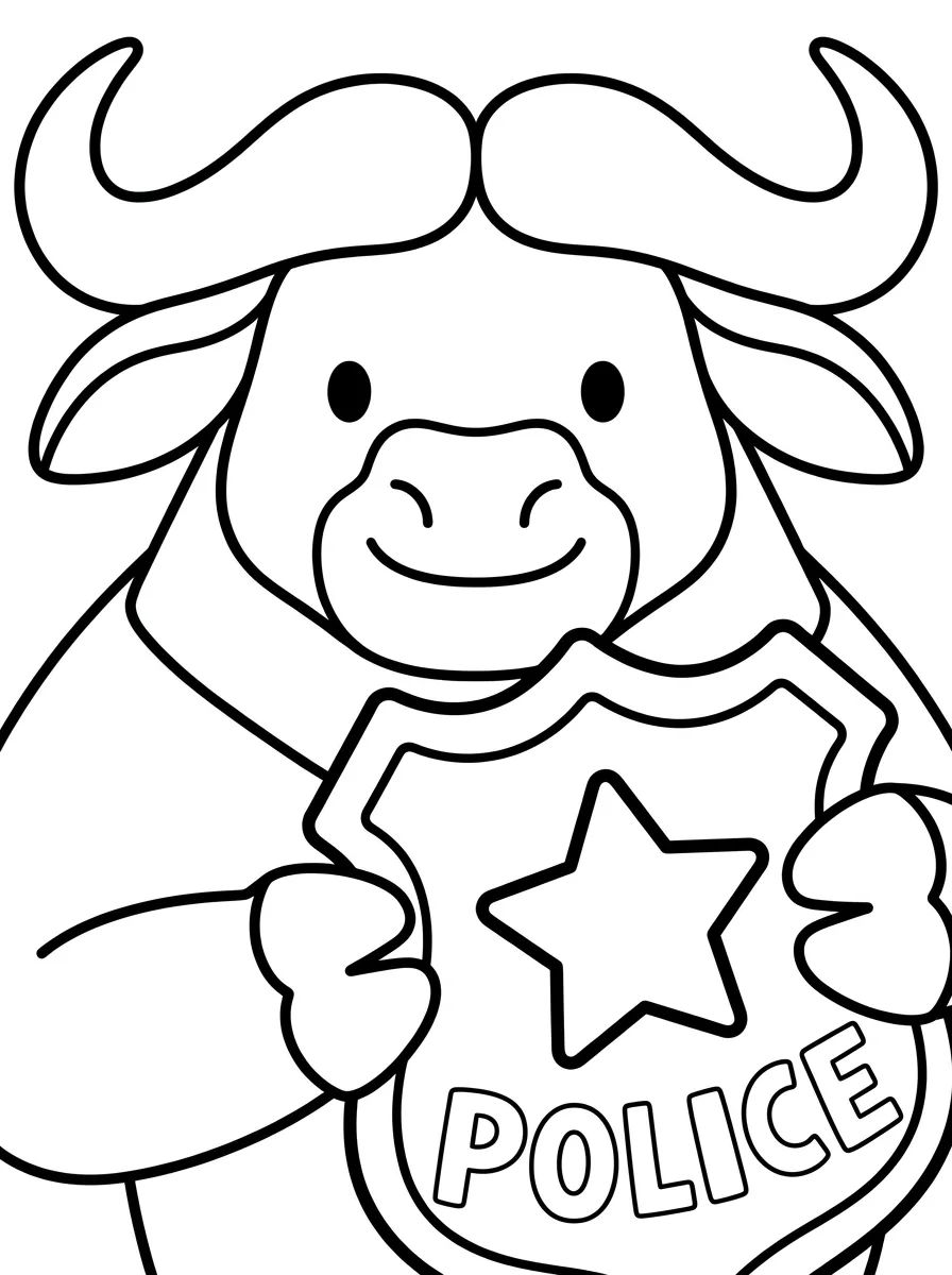 Capa da coleção Desenhos do Chefe Bogo para Colorir