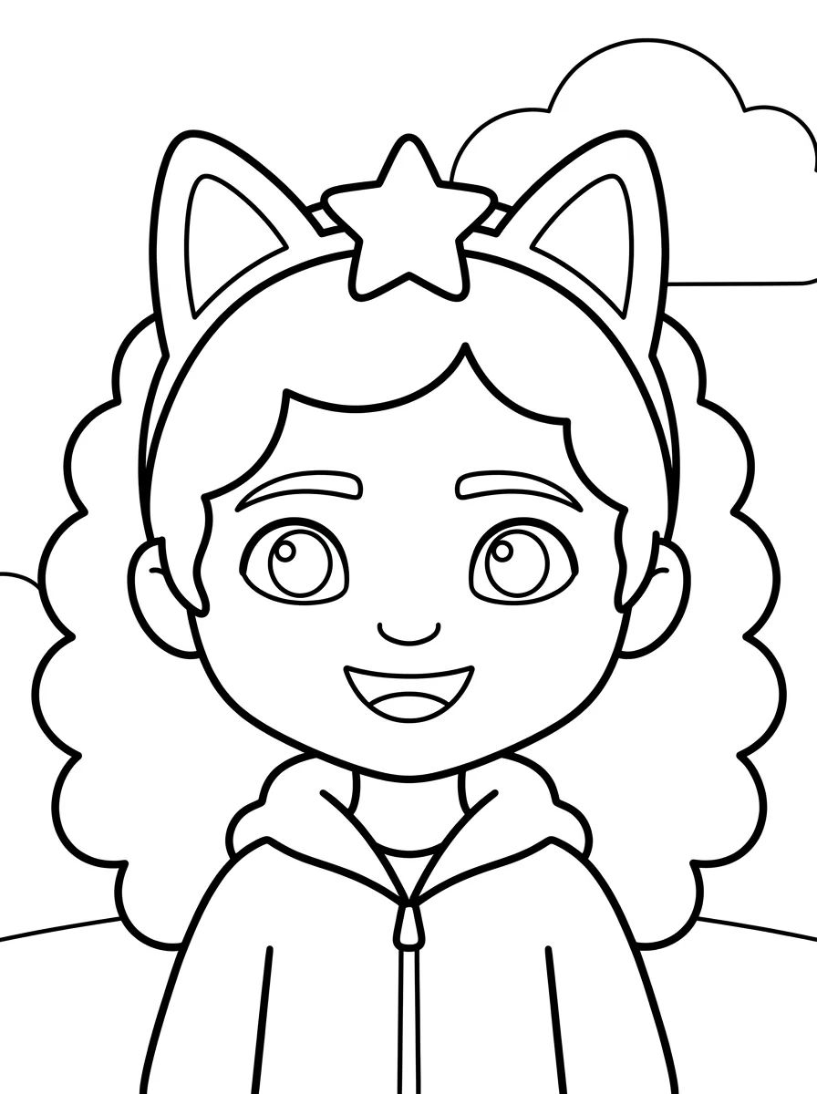 Capa da coleção Gabby para Colorir