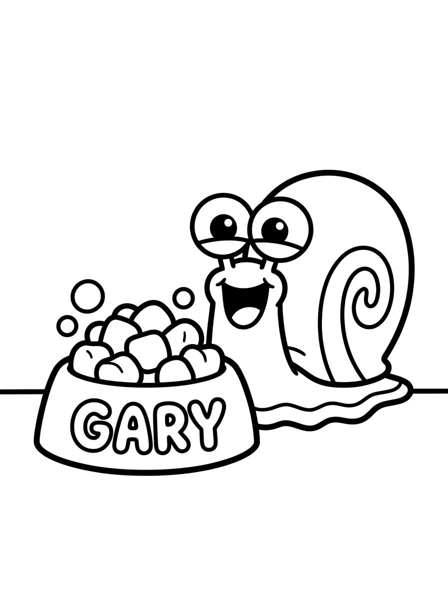 Capa da coleção Gary o Caracol