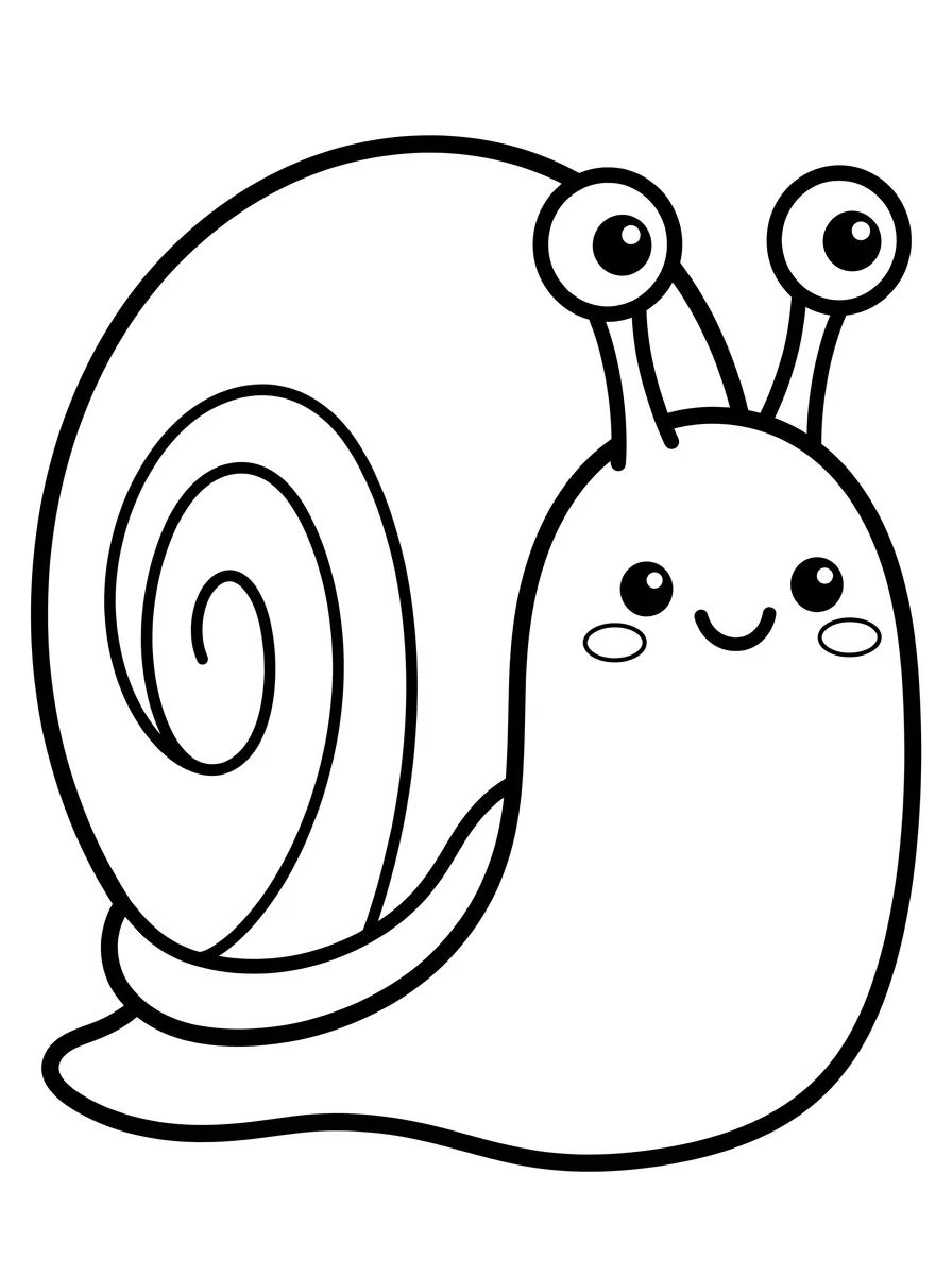 Capa da coleção Gary o Caracol para Colorir