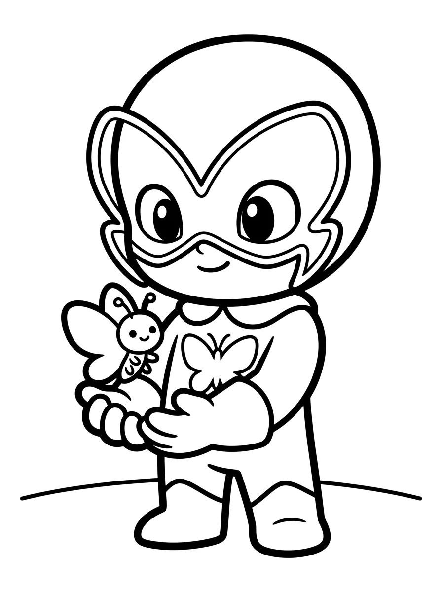 Capa da coleção Hawk Moth Fofo para Colorir