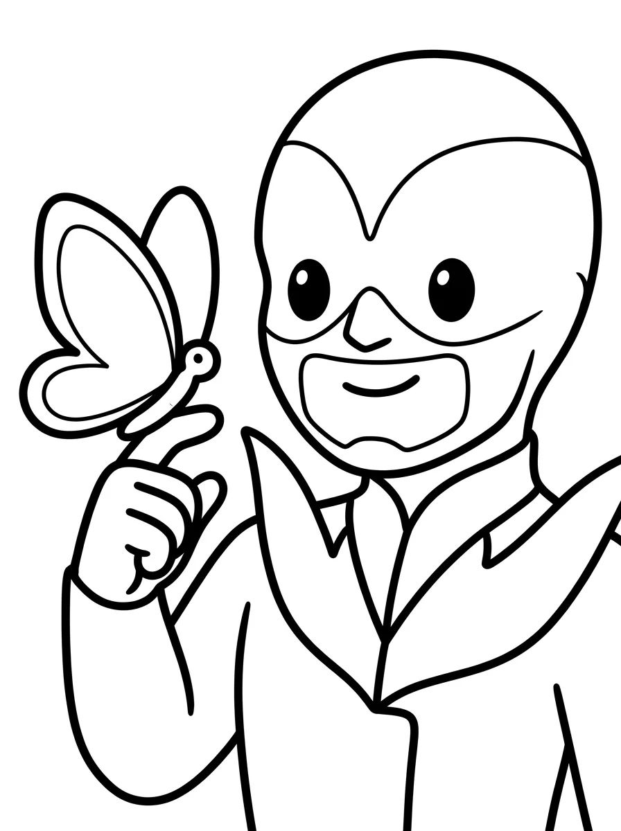 Capa da coleção Hawk Moth para Colorir