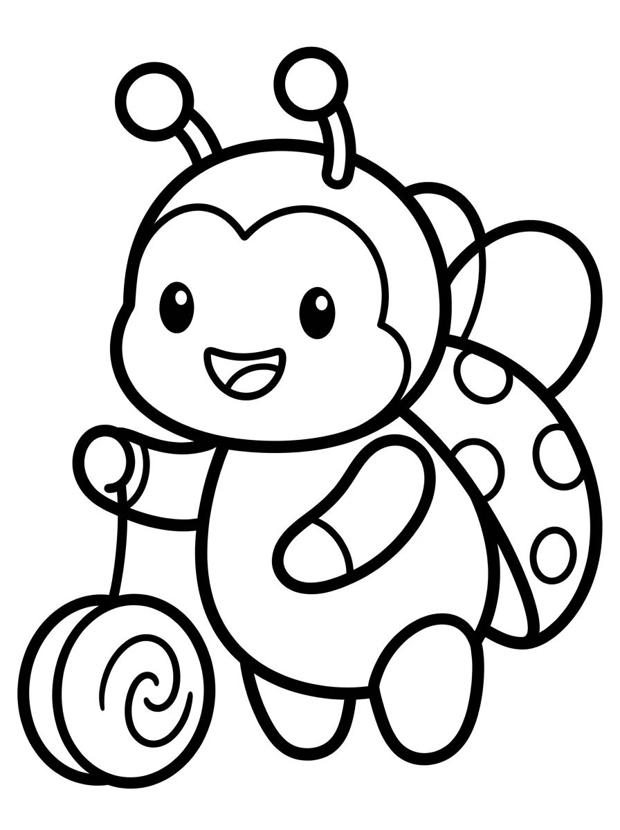 Capa da coleção Miraculous Ladybug para Colorir