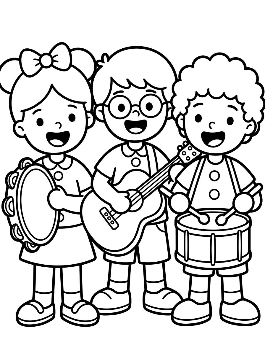 Turma do Bita Brincando para colorir Desenho de Turma do Bita Brincando para colorir e imprimir grátis